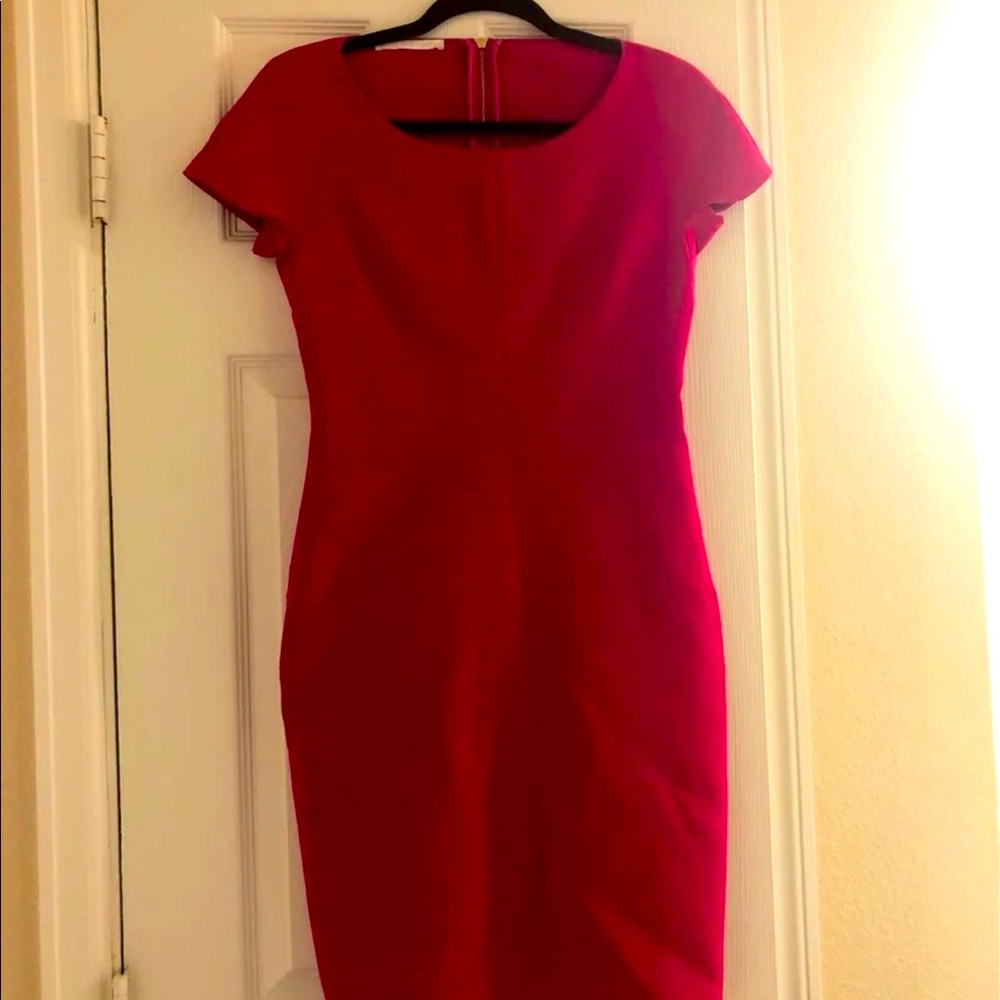 Made in Italy Pink Wool Dress